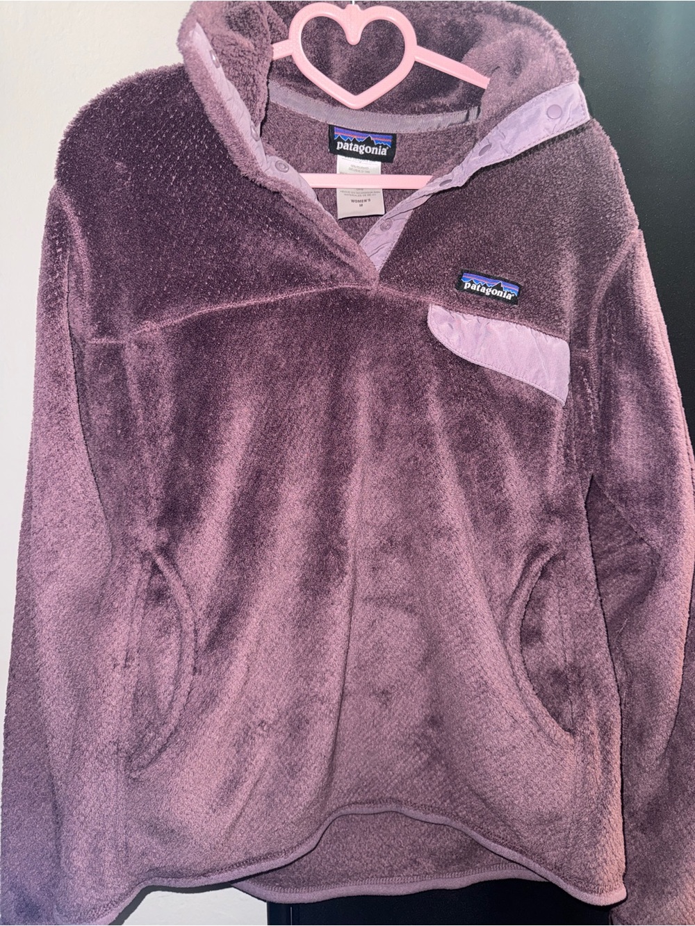 Patagonia Womens Plush Fleece Pullover